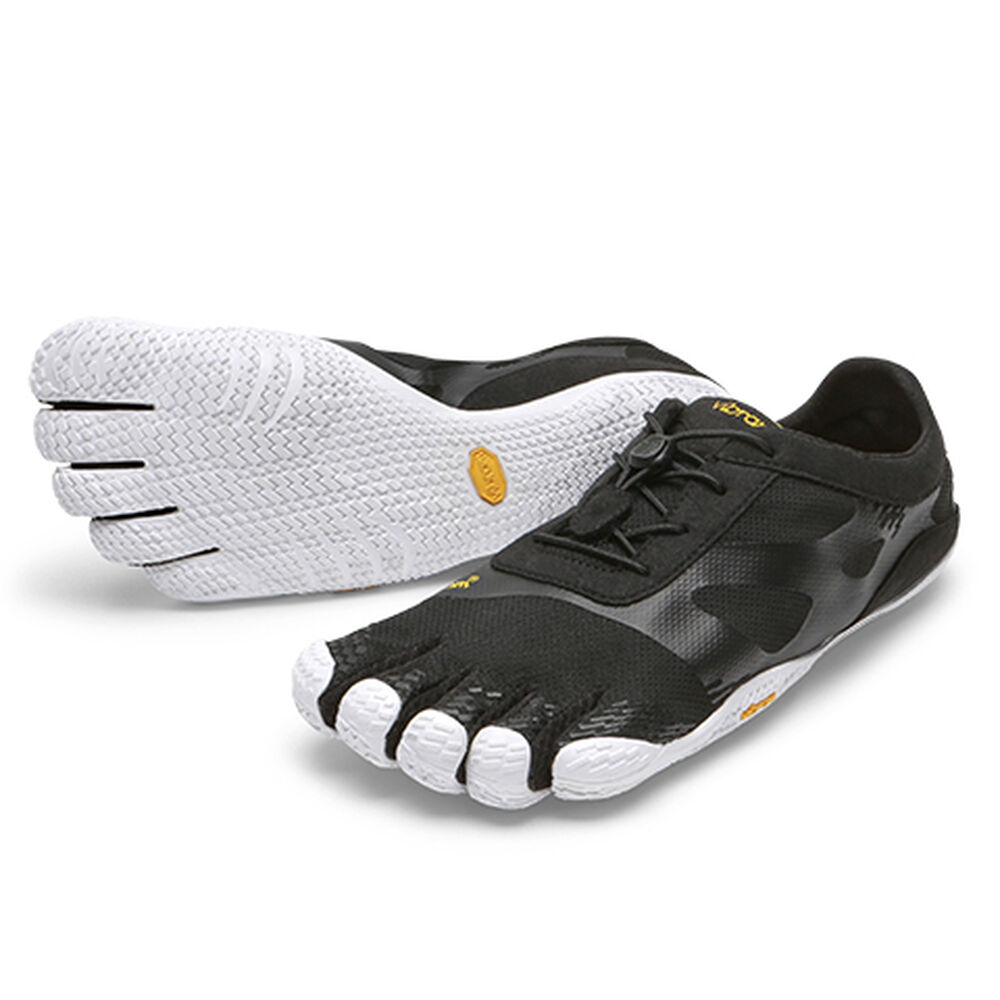 Vibram Fivefingers KSO EVO Erkek Spor Ayakkabı Siyah/Beyaz,EC0486597